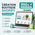 Forfait création de site Shopify clé en main pour micro-entrepreneur et auto-entrepreneur par un expert consultant